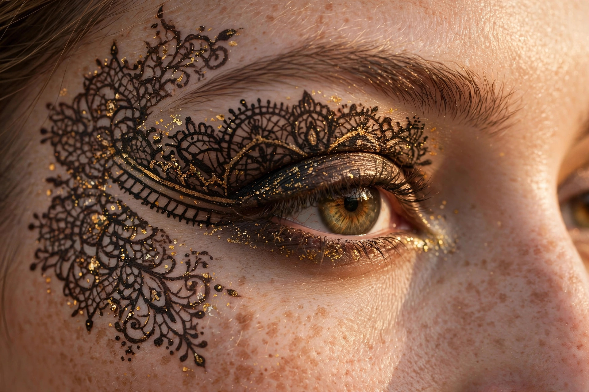 Lace Makeup: How to Wear Fall’s Prettiest Eye Trend