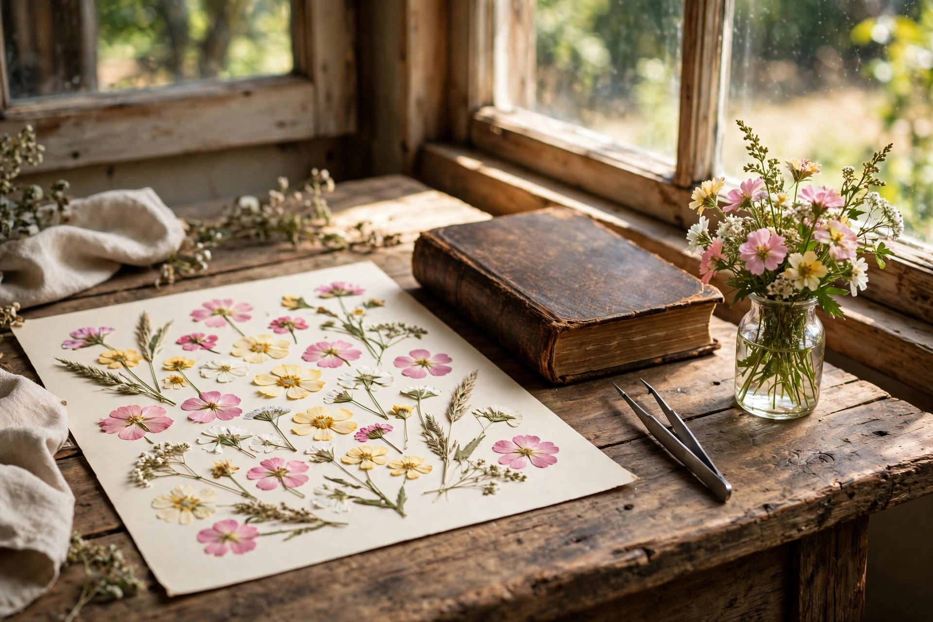 Pressed Flower Art: The Calming Backyard Botanist Hobby You’ll Want to Start This Autumn