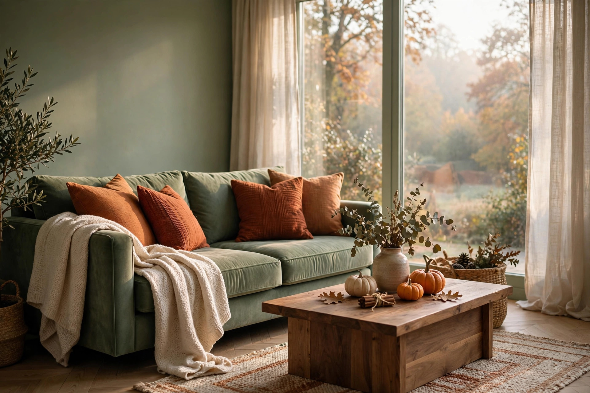 Sage Green and Cinnamon: Fall’s Prettiest Colour Pairing