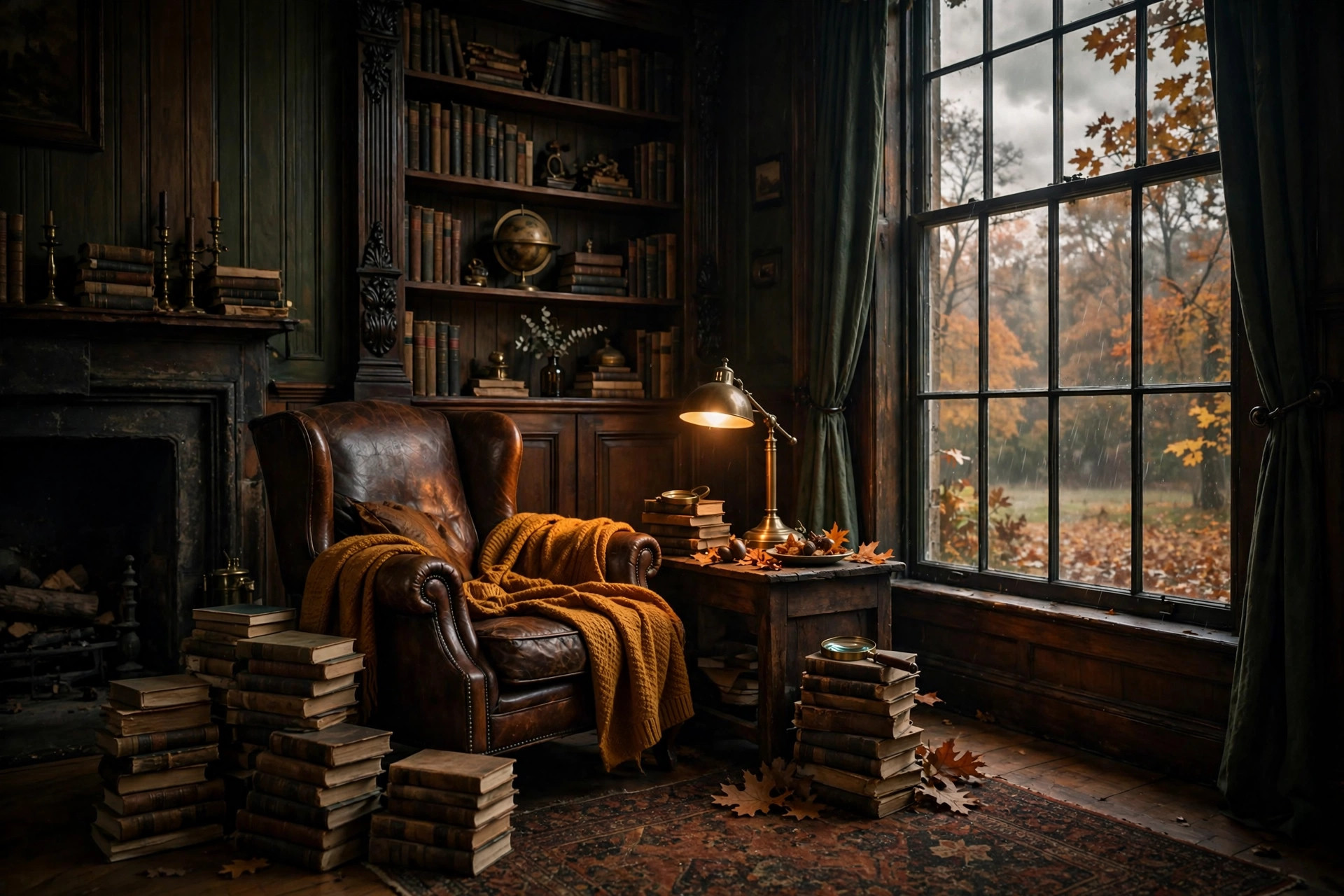 Dark Academia Fall Decor: Moody, Cozy, and Timeless
