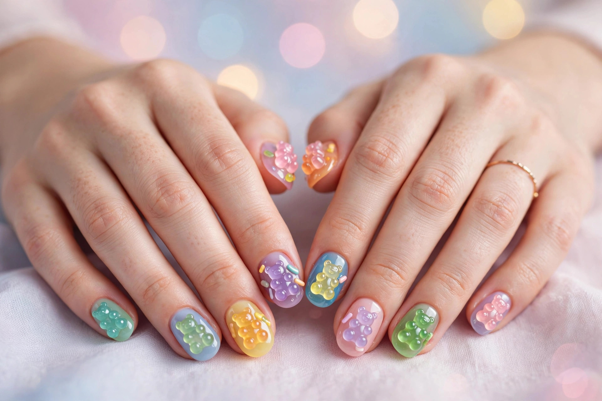 Gummy Nails: The Squishy 3D Nail Trend Taking Over Fall 2026
