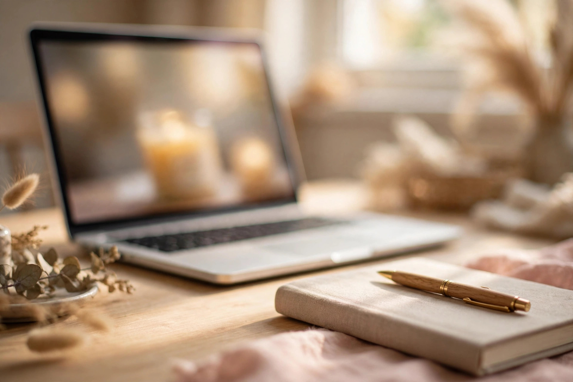 Close view of well written Etsy listing title on computer screen