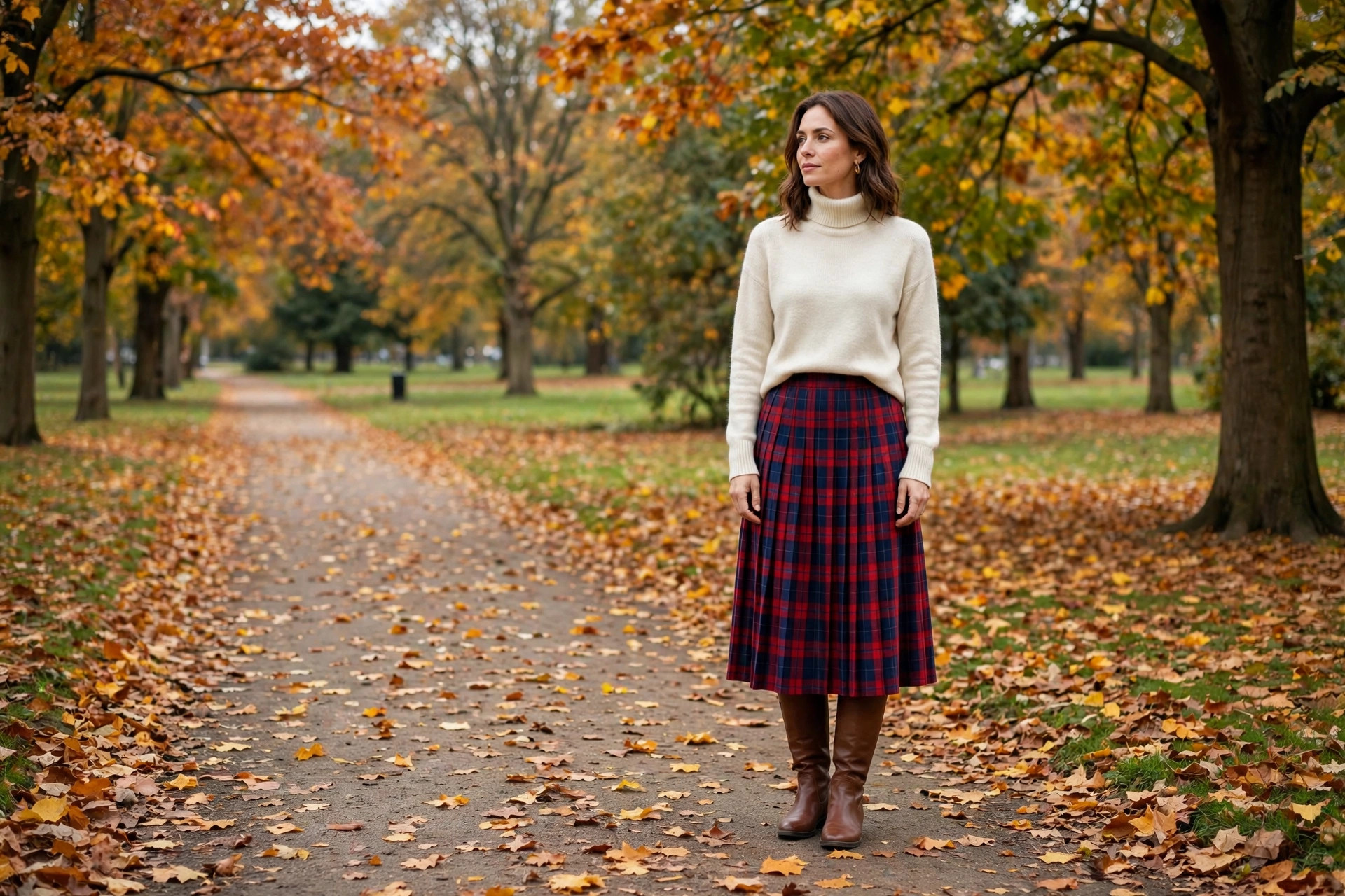 Plaid Midi Skirts: Fall’s Most Wearable Pattern