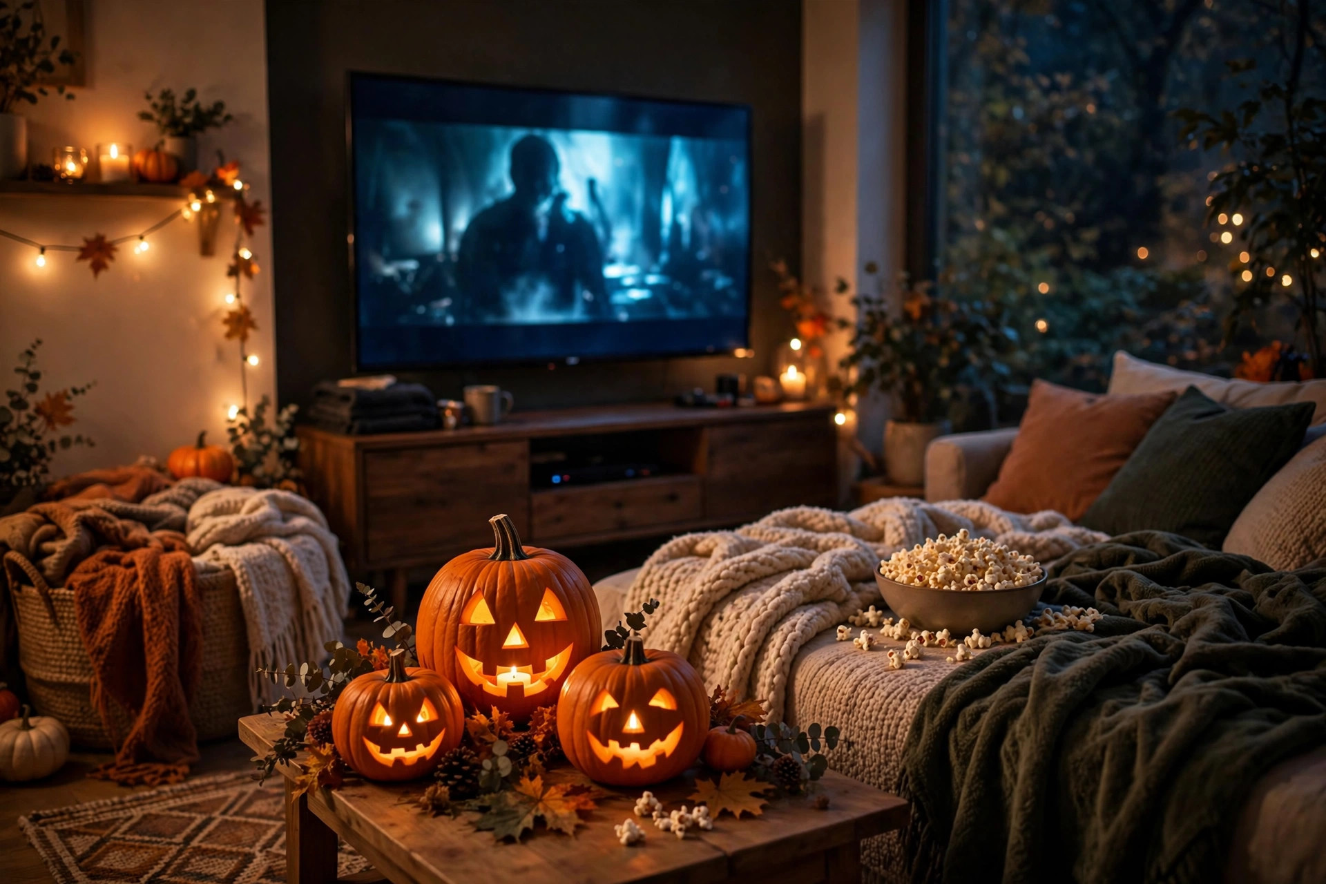 How to Host the Perfect Spooky Movie Night