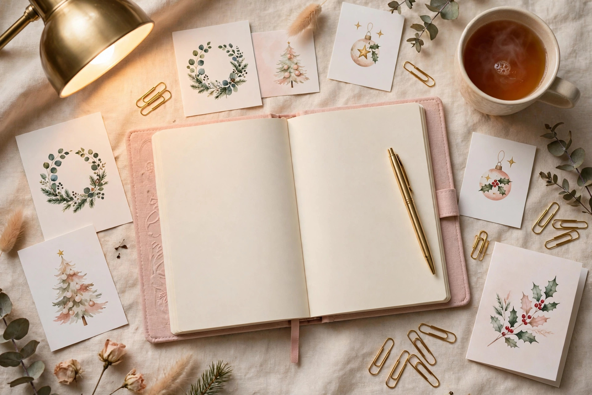 Week by week plan for starting print business before Christmas with calendar